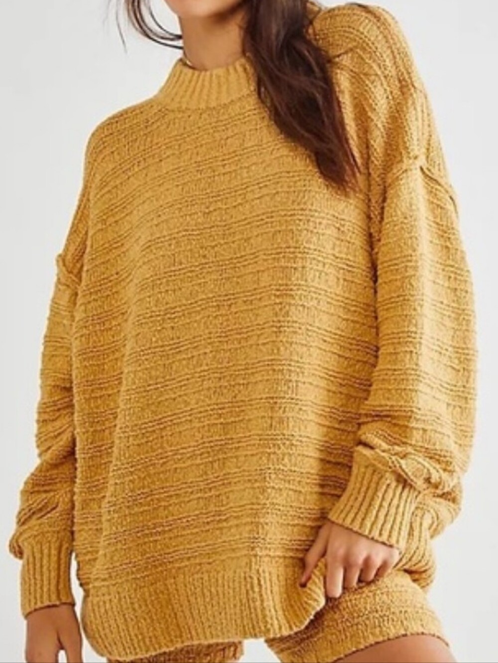 Free People Malibu Boo Sweater In Butter Size M